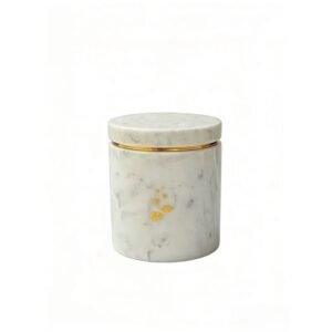 Personalized custom pet urn for dog cat, memorial ashes keepsake
